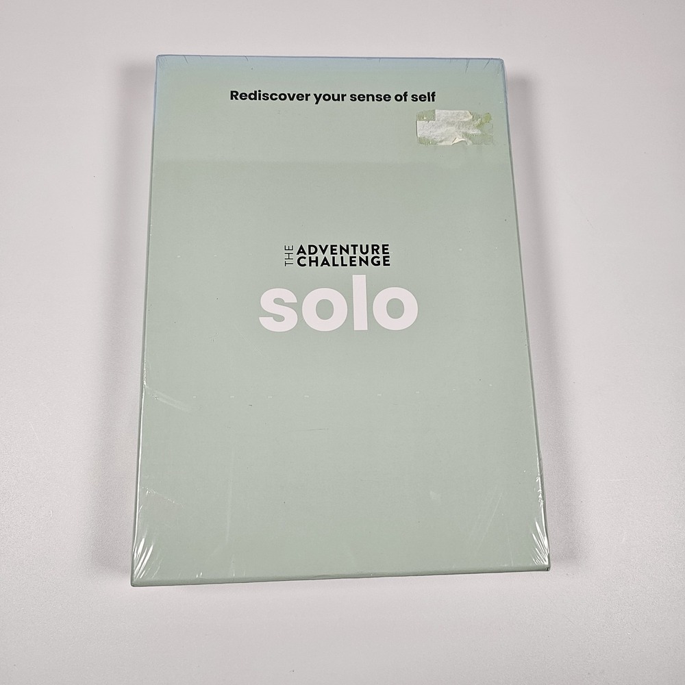 The Adventure Challenge Solo Edition Scratch-Off Self Care Book NEW Sealed Green